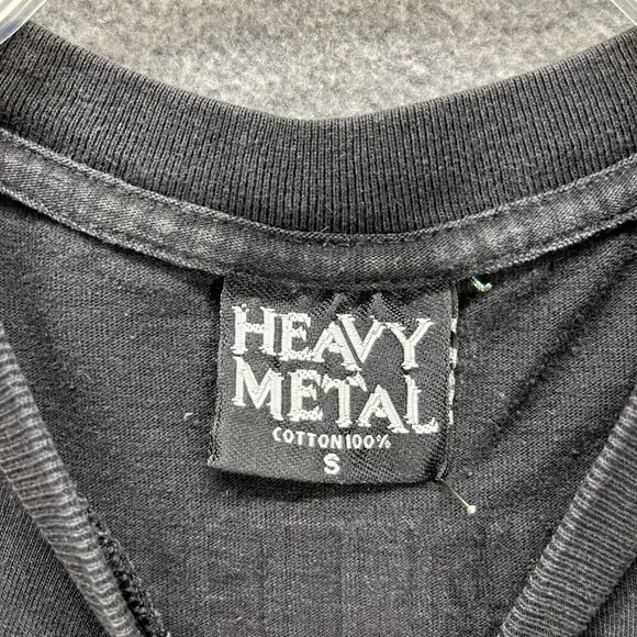 Vintage Sepultura Heavy metal T Shirt Mens Small Black Nation Metal band cotton - Picture 9 of 14